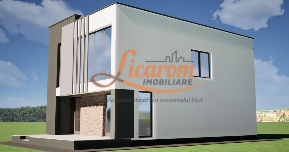 Vila LUX Parter+Etaj(stil mediteranean) in Sanpetru Calea Harmanului