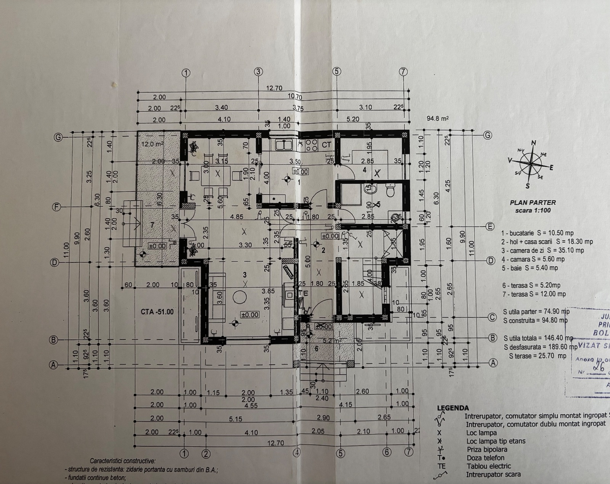 Plan locuință