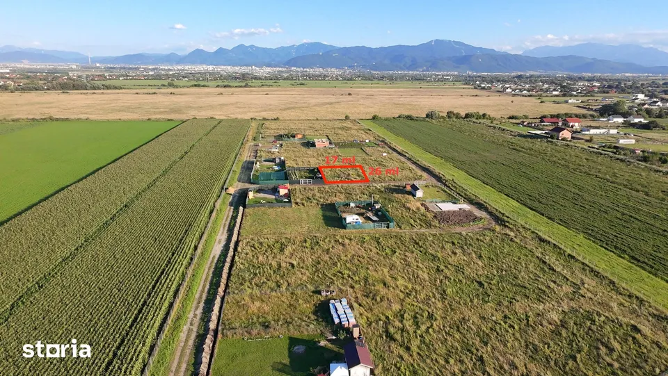 Proprietar Teren constructii 439 mp Brasov | PUZ si curent la teren