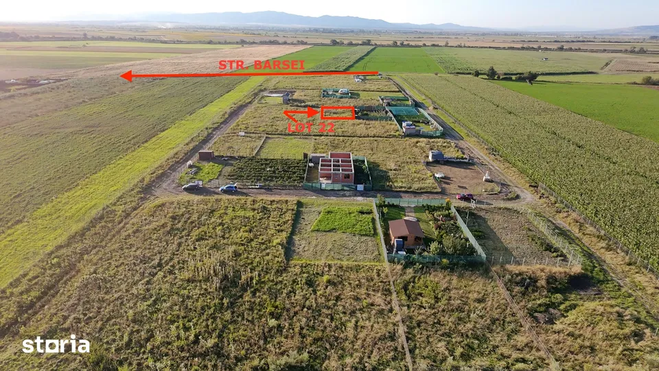 Proprietar Teren constructii 439 mp Brasov | PUZ si curent la teren
